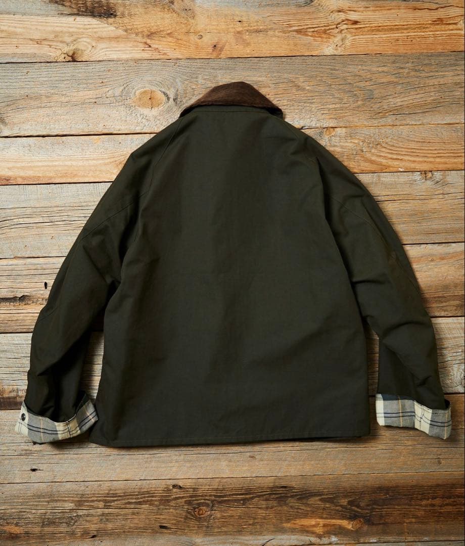 Barbour ダークグリーン ミリタリージャケット Sサイズ 新品