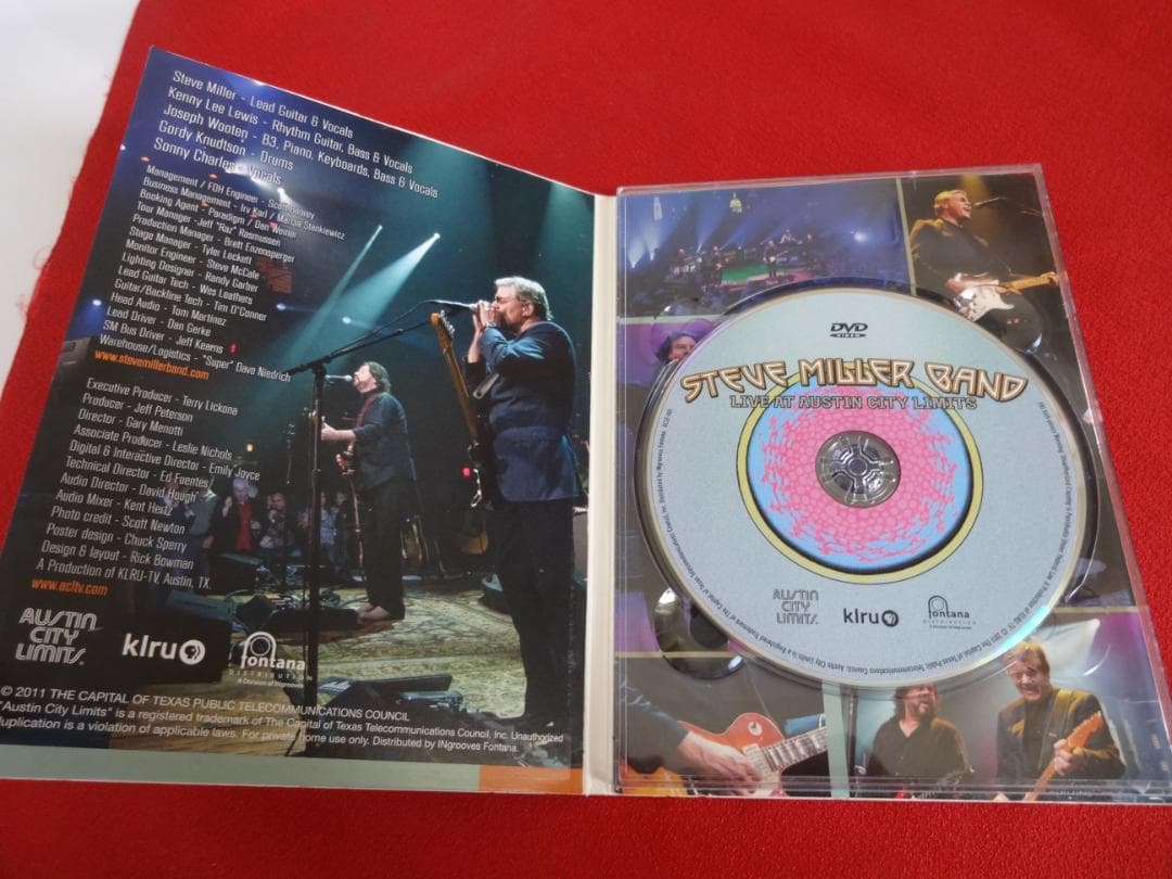■Steve Miller Band Live at Austin C【DVD】