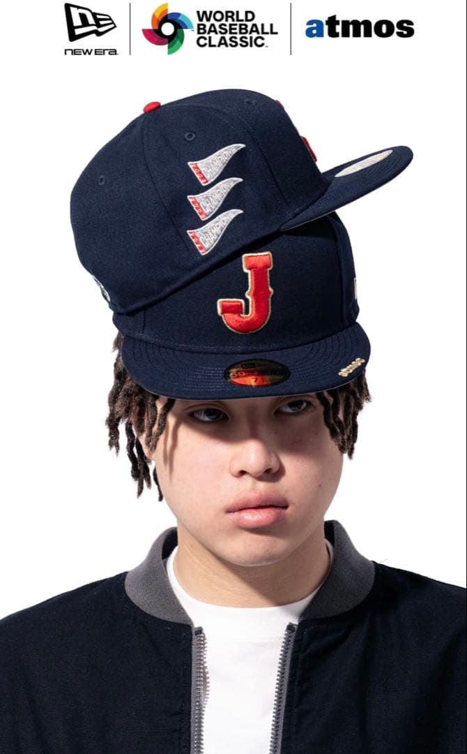 トリプルコラボ NEW ERA×WBC×アトモス キャップ当選者限定 7 1/8