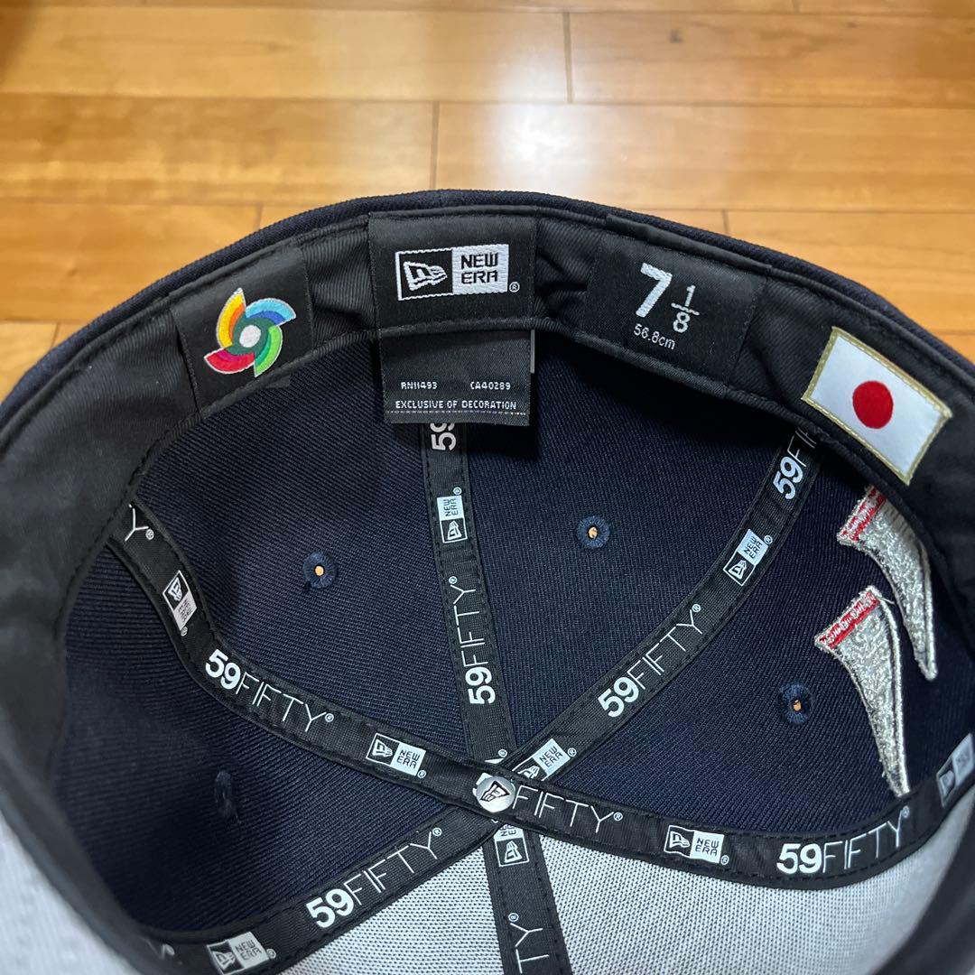 トリプルコラボ NEW ERA×WBC×アトモス キャップ当選者限定 7 1/8