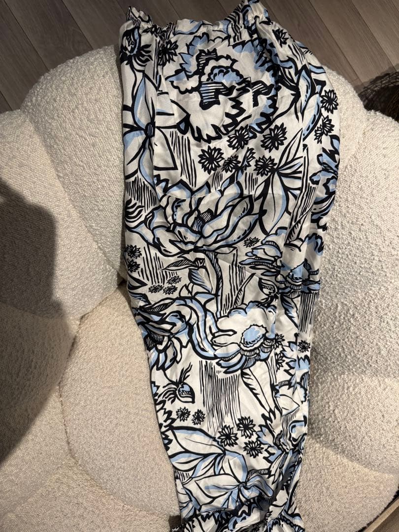 FENDI 花柄リラックスフィットパンツ