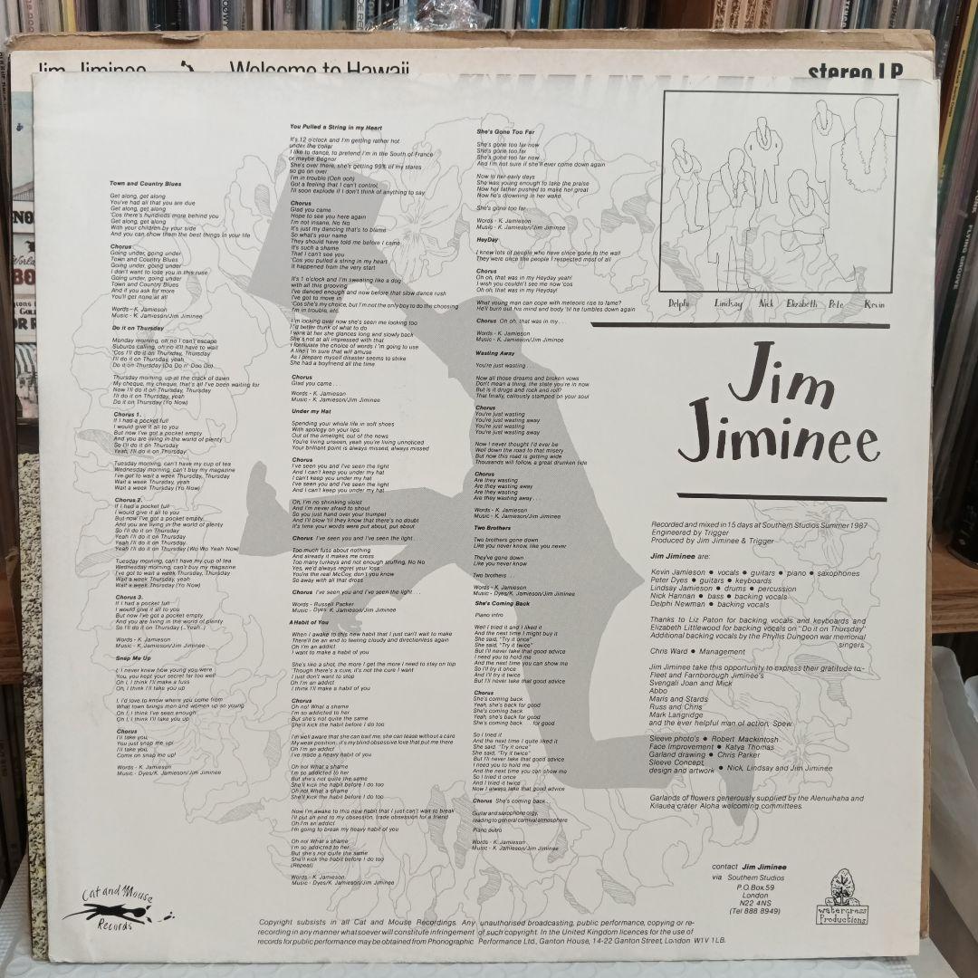 オリジナル　Jim Jiminee / WELCOME TO HAWAII　LP