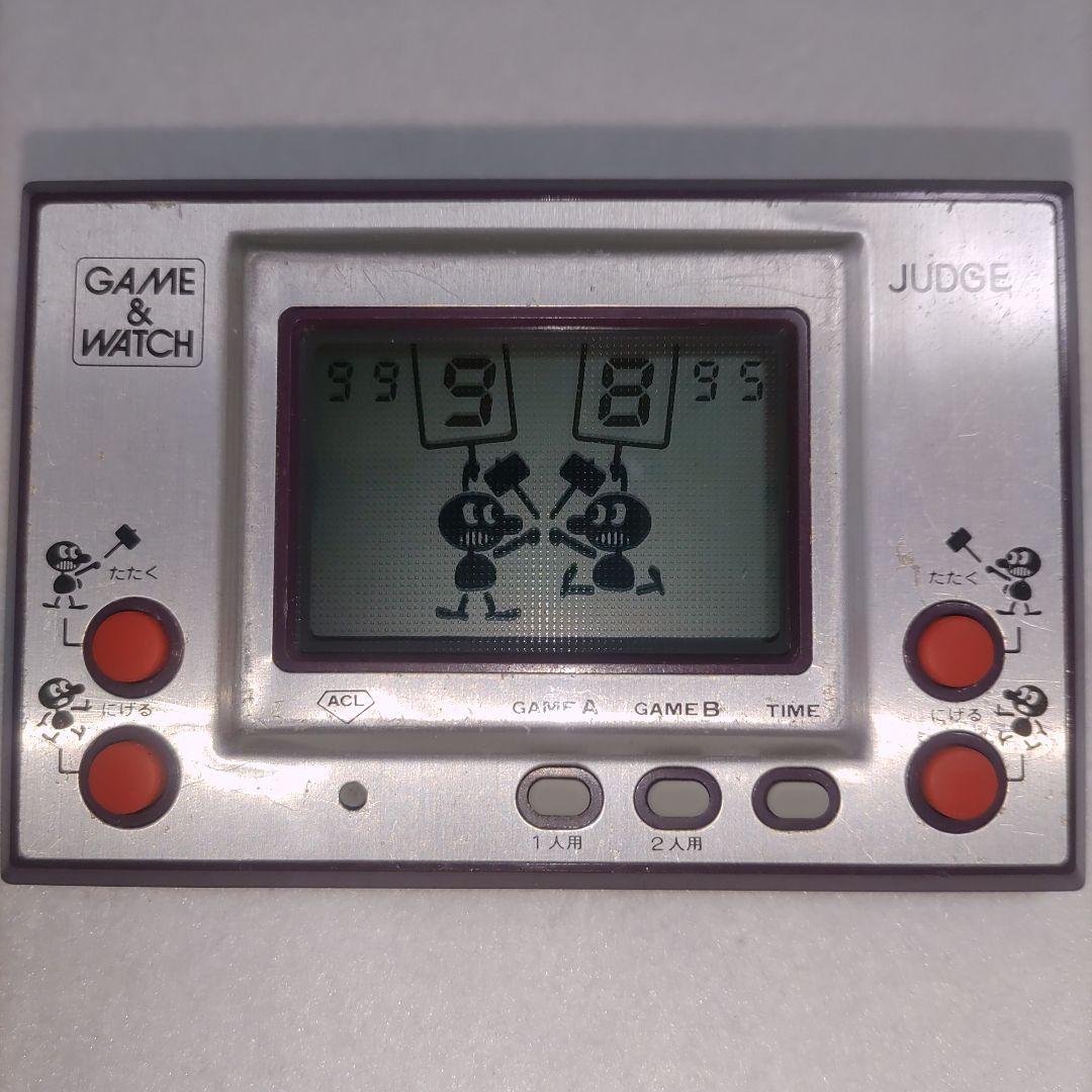 ゲーム＆ウォッチ シルバー　ジャッジ後期版 パープル