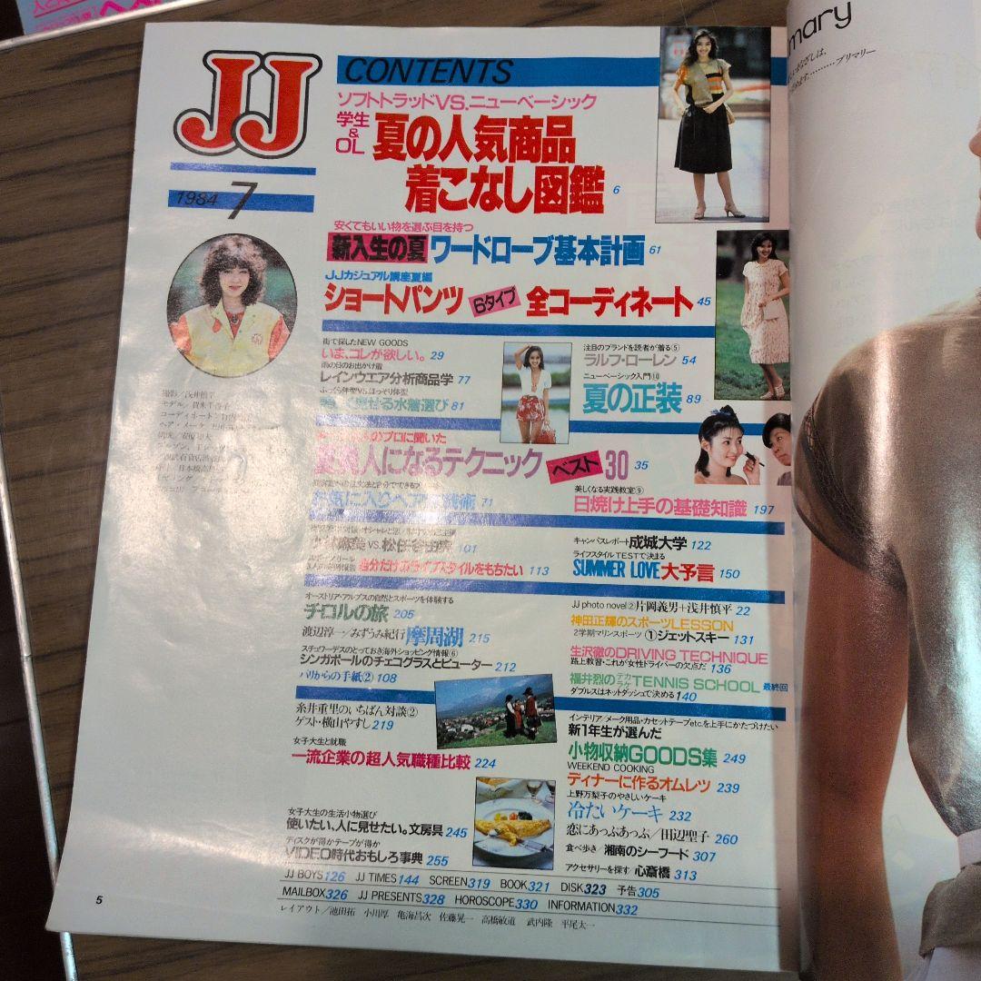 【昭和レトロ！】1984年 JJ
