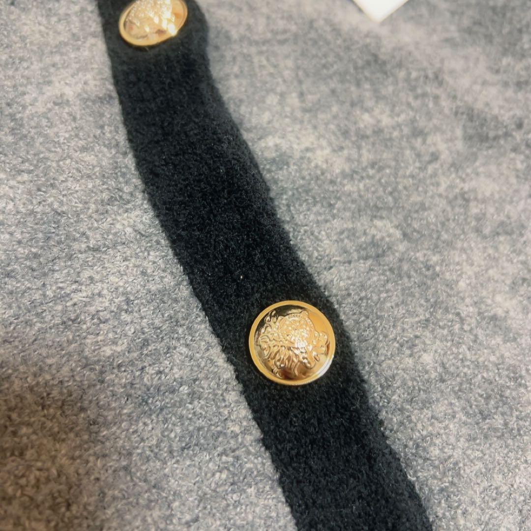 新品未使用herlipto Boucle Bicolor Knit Jacket