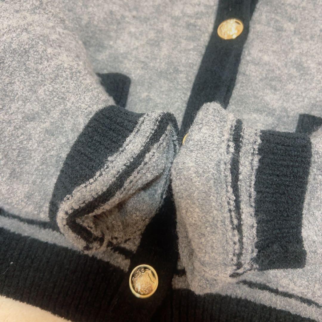 新品未使用herlipto Boucle Bicolor Knit Jacket