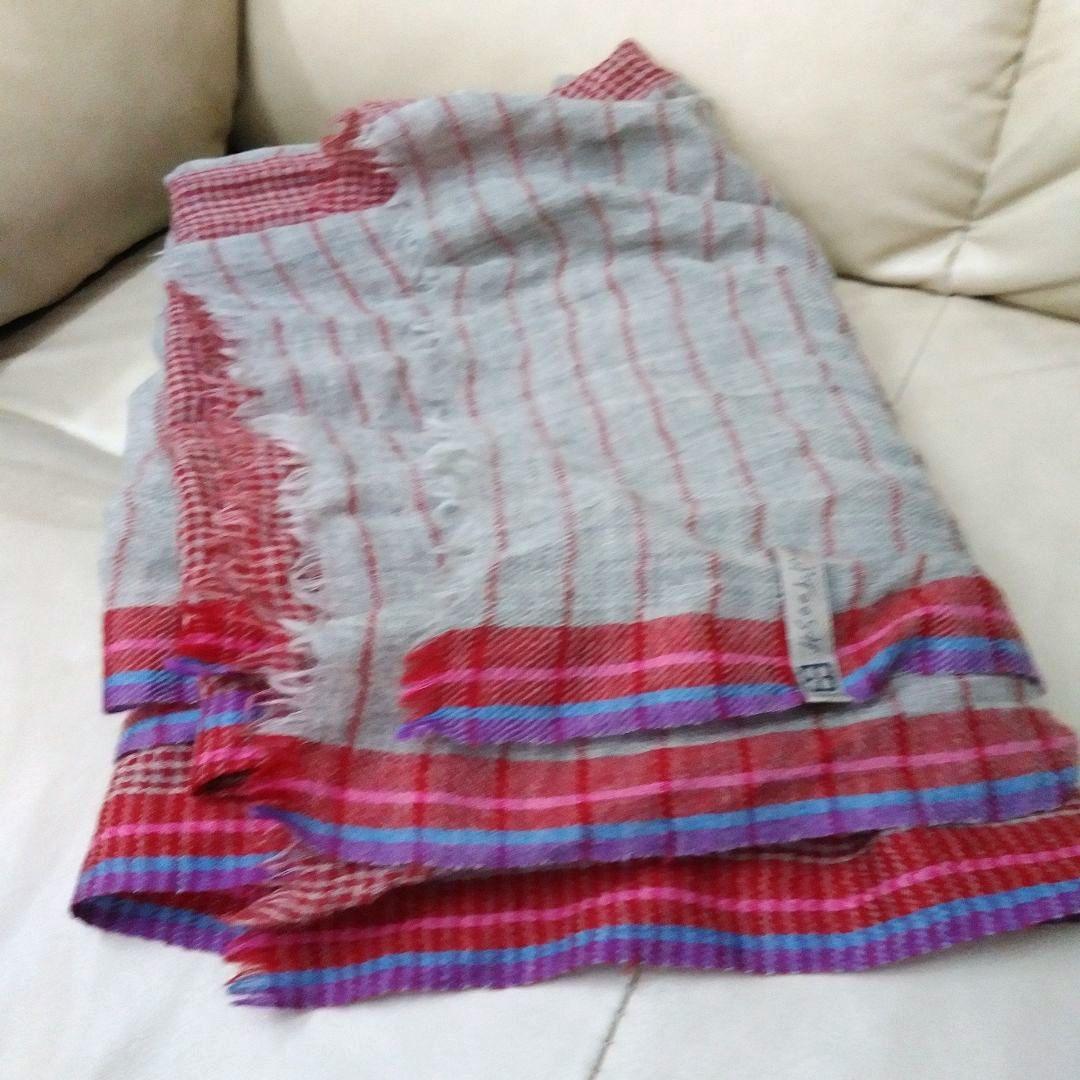 INOUI TOOSH イヌイトゥーシュ 柔らかWOOLストール 美品