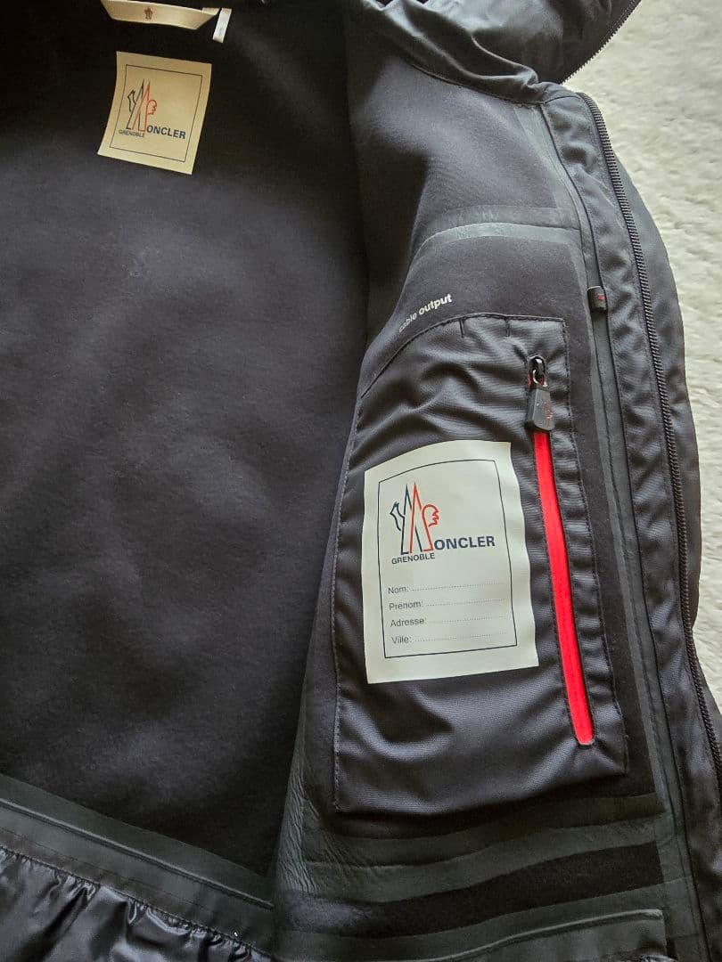 希少 MONCLERグルノーブル ウール ダウン Size3 メンズ