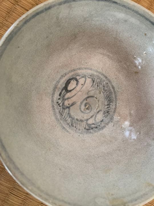 中国明時代早期染付(青花)お茶碗