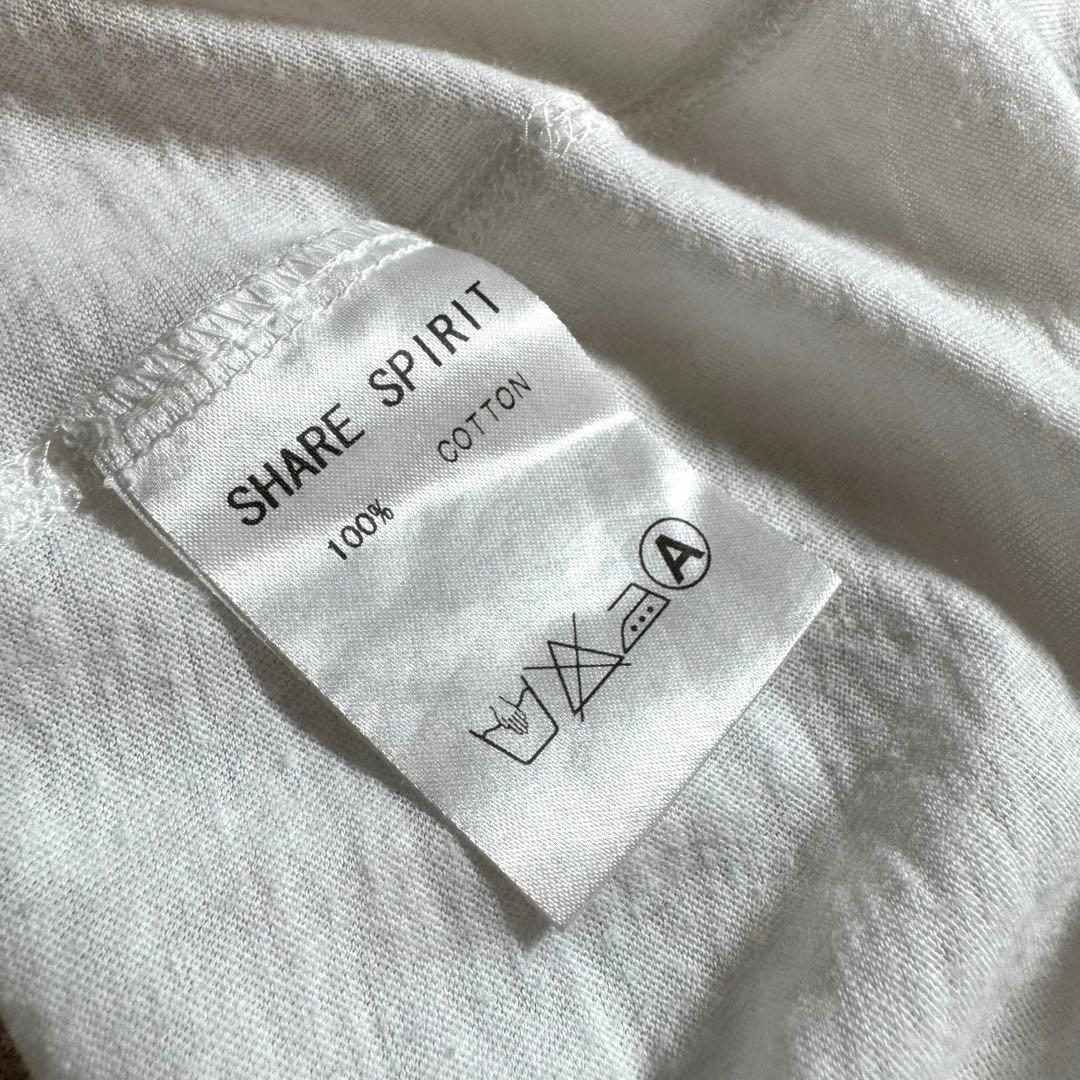 1787◆⑥ SHARE SPIRIT シェアスピリット Tシャツ スカル S