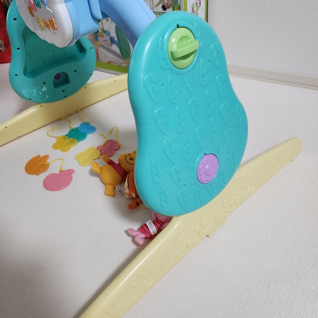 【美品】くまのプーさん 6WAYジムにへんしんメリー タカラトミー 0ヶ月〜