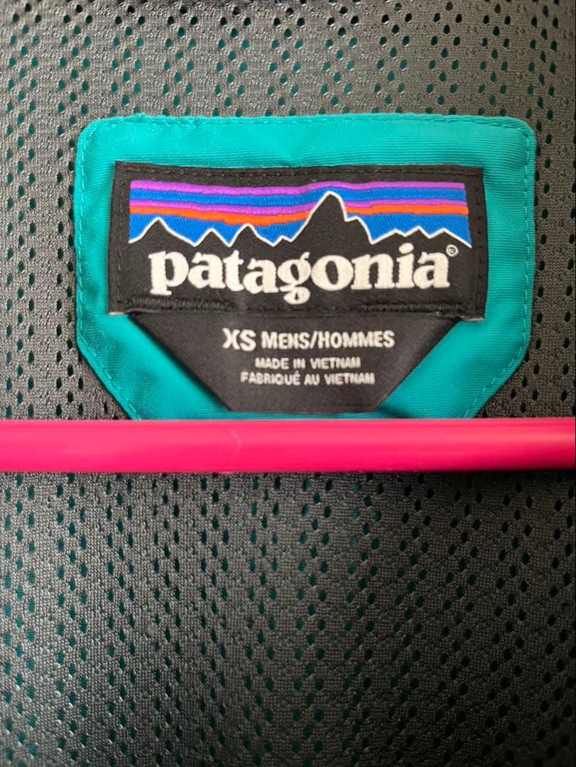patagonia パタゴニアバギーズジャケット XSサイズ ターコイズ