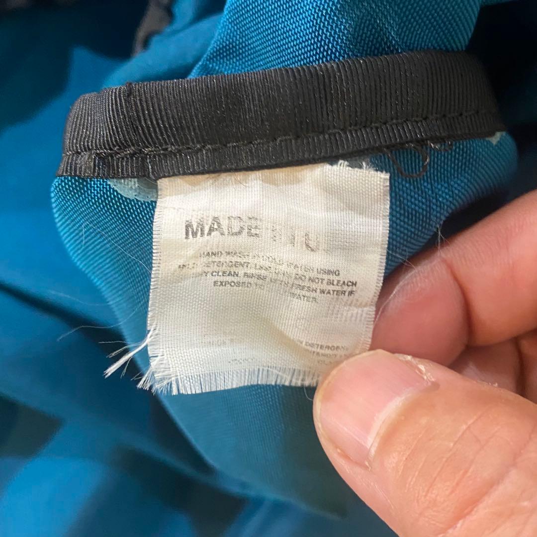 90s PATAGONIA パタゴニア 特大ボストンバッグ USA製 青緑