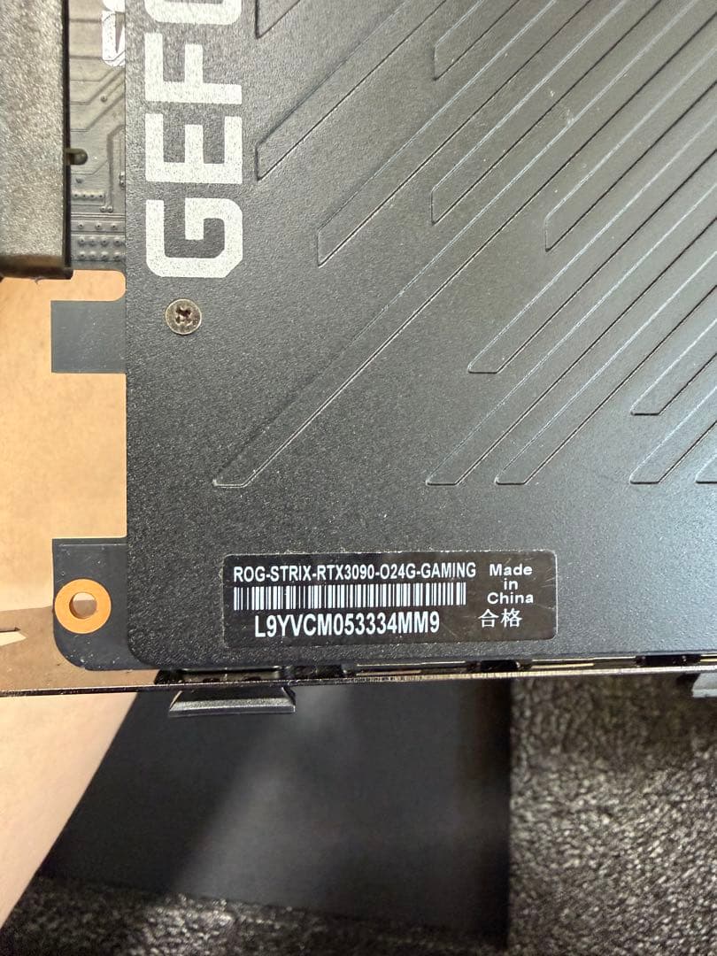 グラフィックボード・グラボ・ビデオカード ASUS ROG STRIX GeForce RTX 3090 OC 24GB