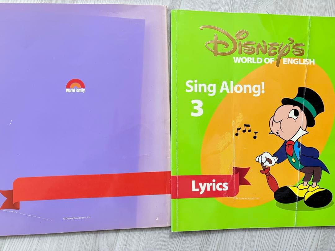 DWE シングアロングCD.DVD ディズニー英語システム
