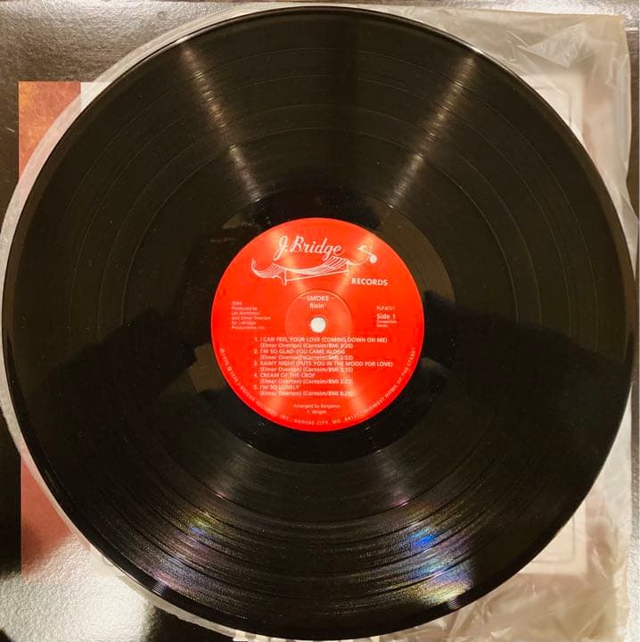 Smoke Risin 国内盤 LP レコード Sweet Soul 解説書