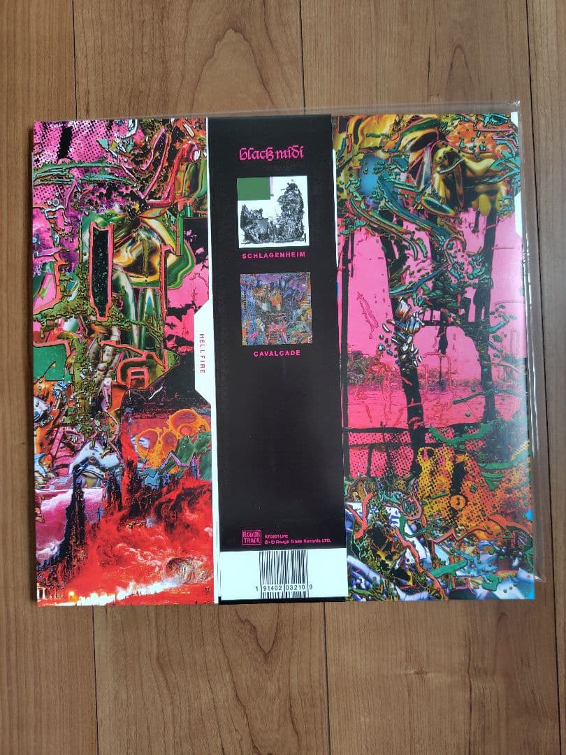 black midi / Hellfire LP レコード 限定版 ソノシート付