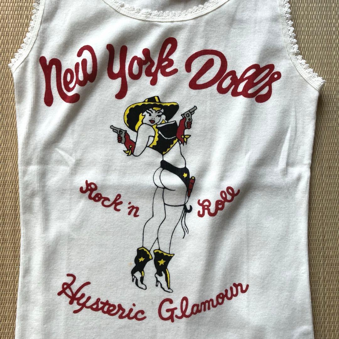 【雰囲気抜群❗️】00's HYSTERIC GLAMOUR 総柄 タンクトップ