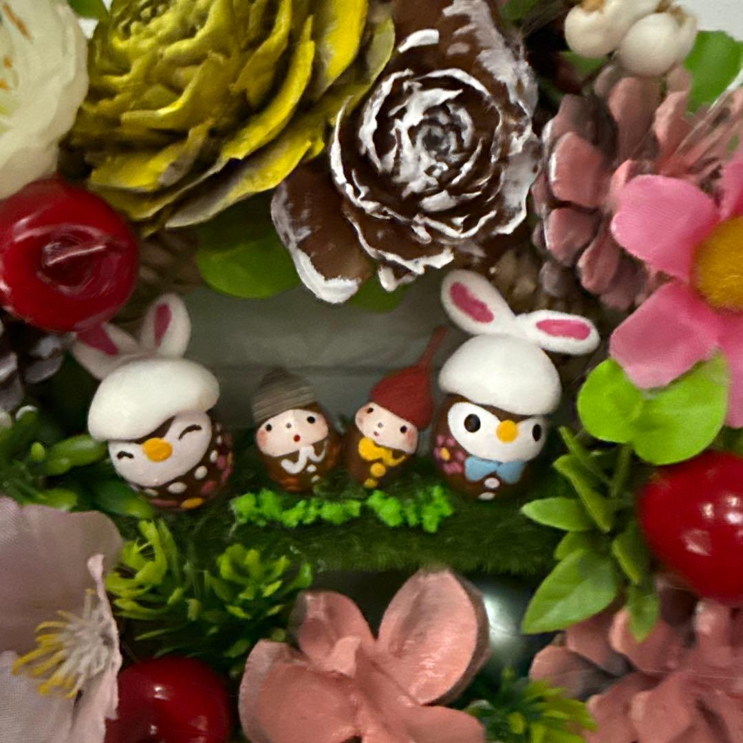 どんぐりアート♡春のリース&端午の節句オブジェ♡