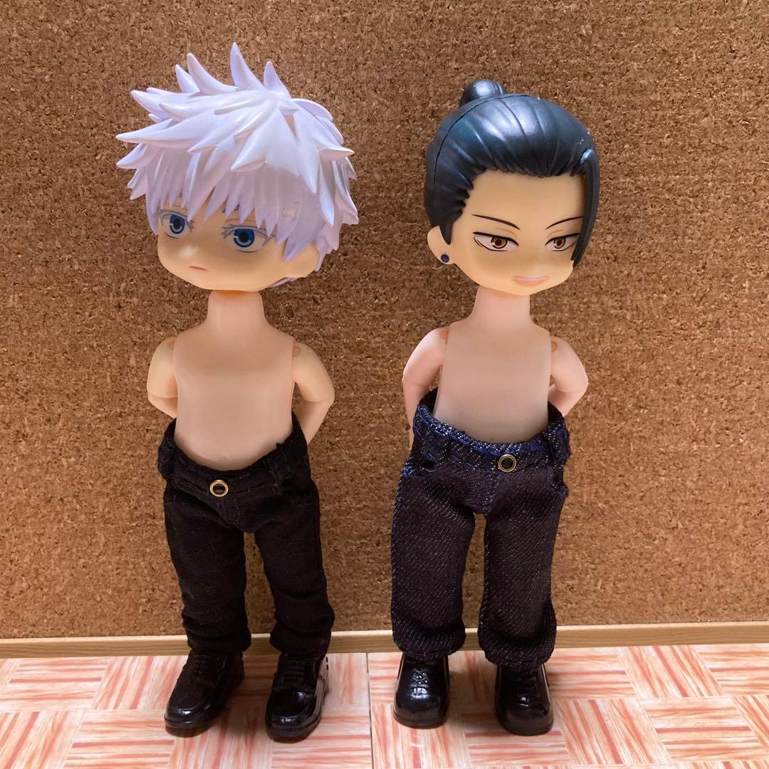 【ꕥもちこꕥ】10cmセリア可動式ドールボディ用☆オーダーご依頼品