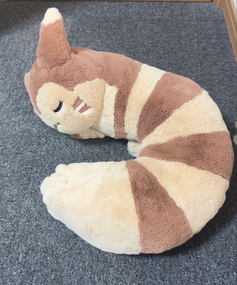 新品未使用　ポケモン　オオタチ　ぬいぐるみ　クッション　もりのおくりもの