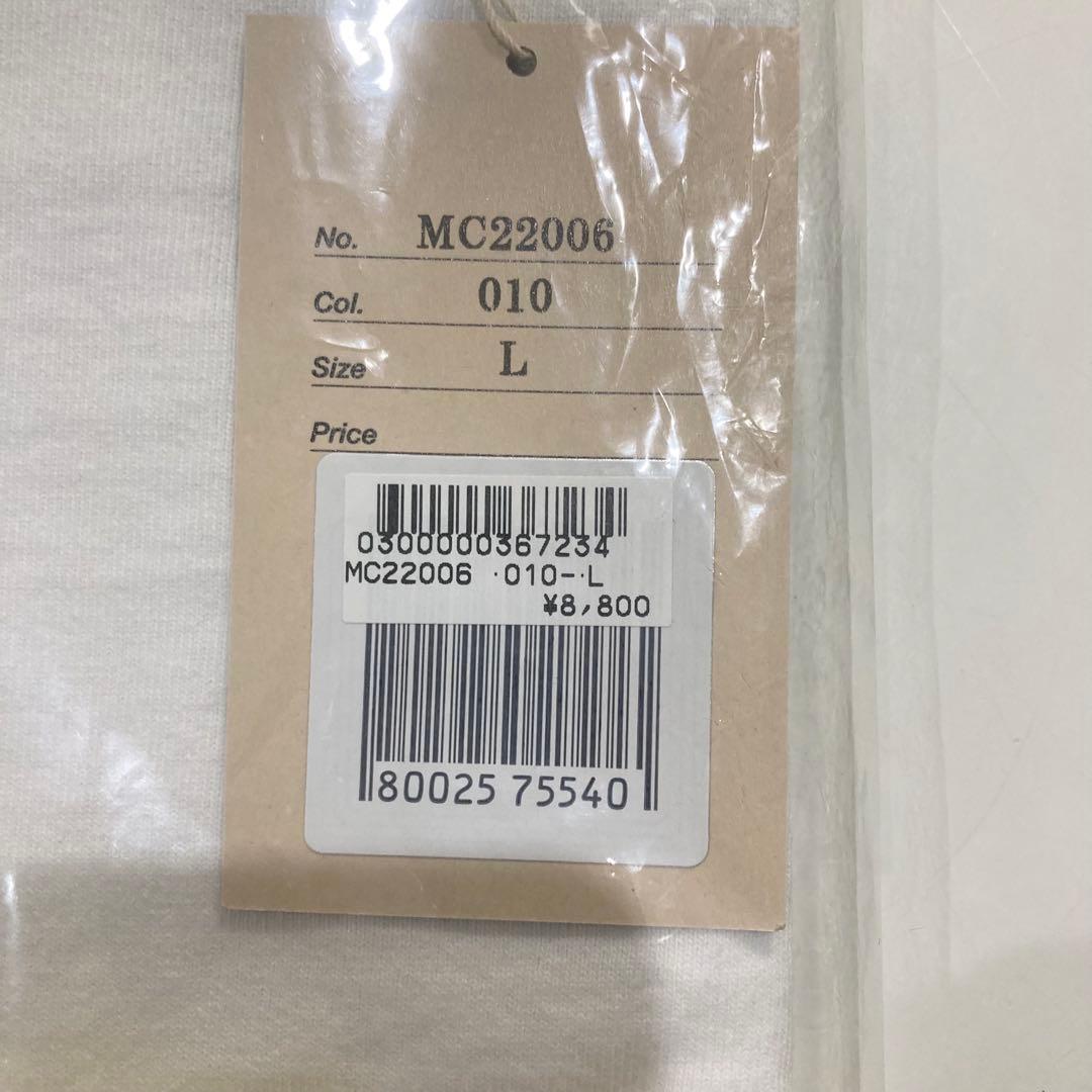 ザ リアルマッコイズ　MC22006 白Tシャツ　 【新品】Lサイズ　ポケット付