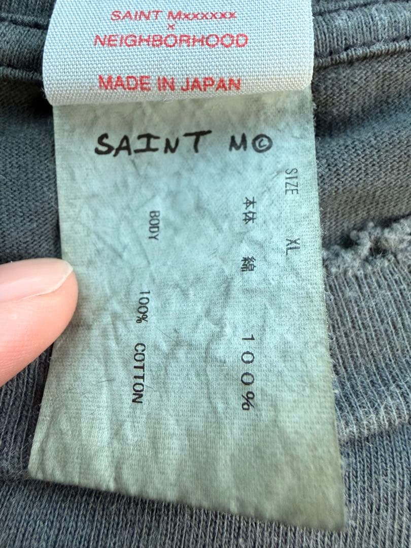 トップス NEIGHBORHOOD x SAINT MICHANEL SKULL