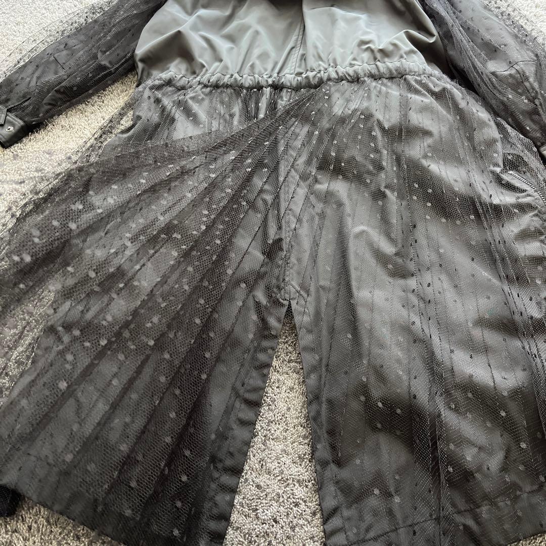 新品 RED VALENTINO レース モッズコート 2021コレクション 黒