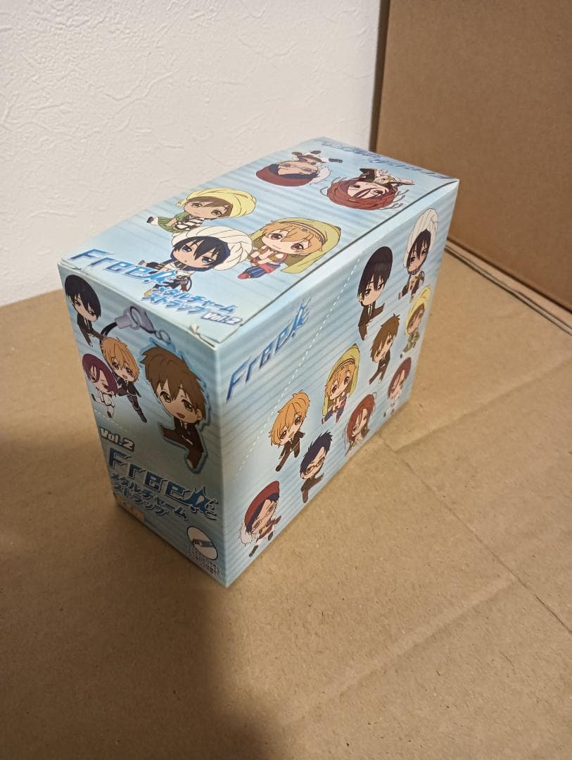 【新品未開封】Free! メタルチャームストラップ Vol.2 10個入 BOX