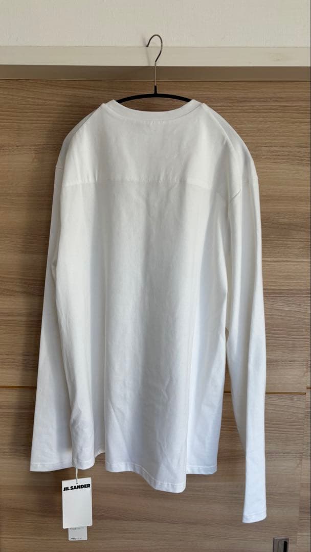 h*i様 新品タグ付き　定価8万2千円　ジルサンダーロングスリーブTシャツ　Mサ