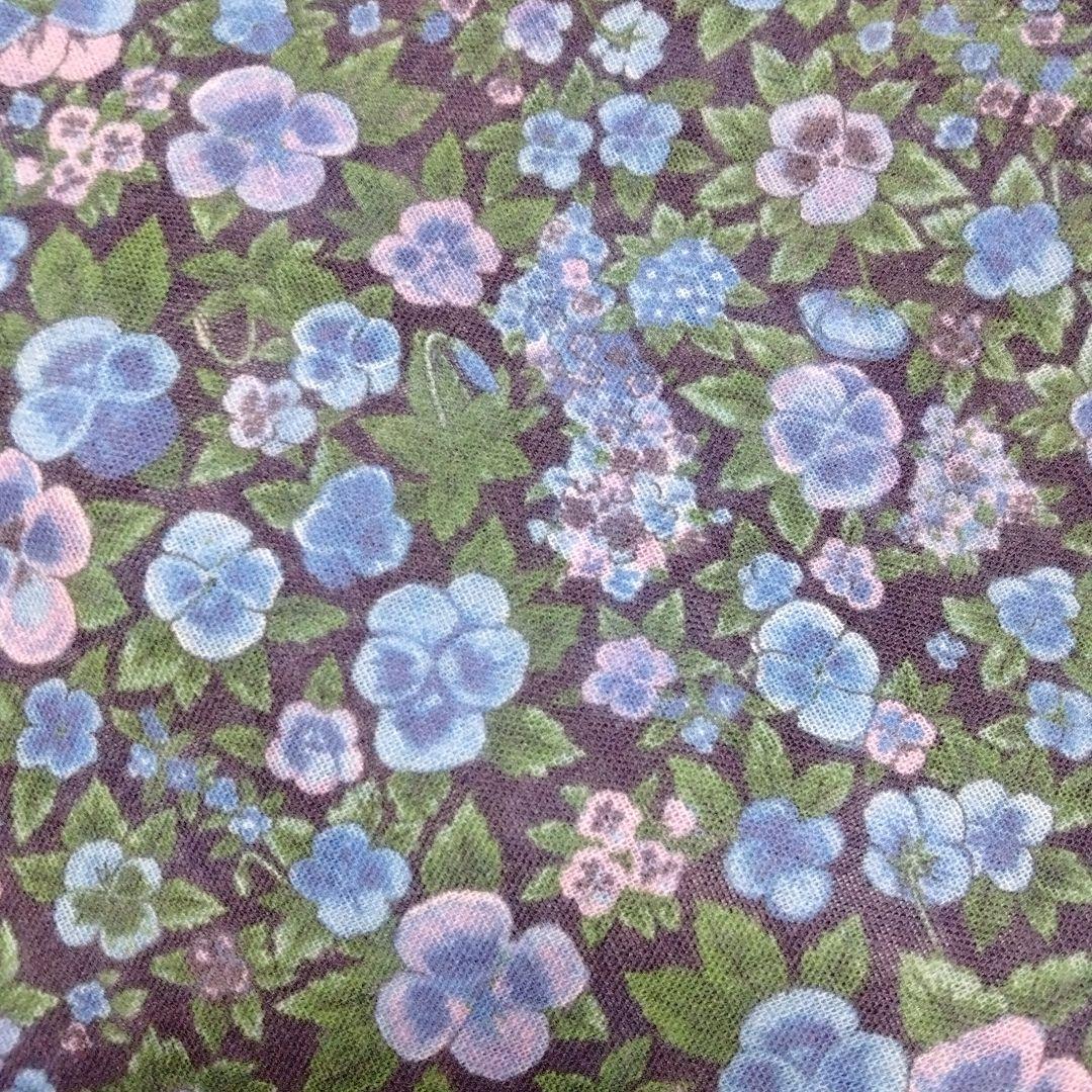 オールドマンズテーラー　花がらガーゼショール