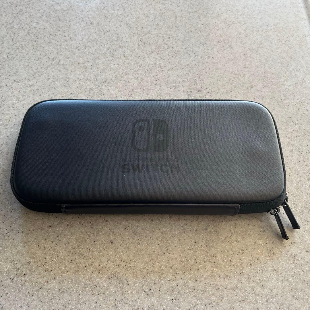 【極美品】Nintendo Switch ネオンブルー/レッド　純正ケース付