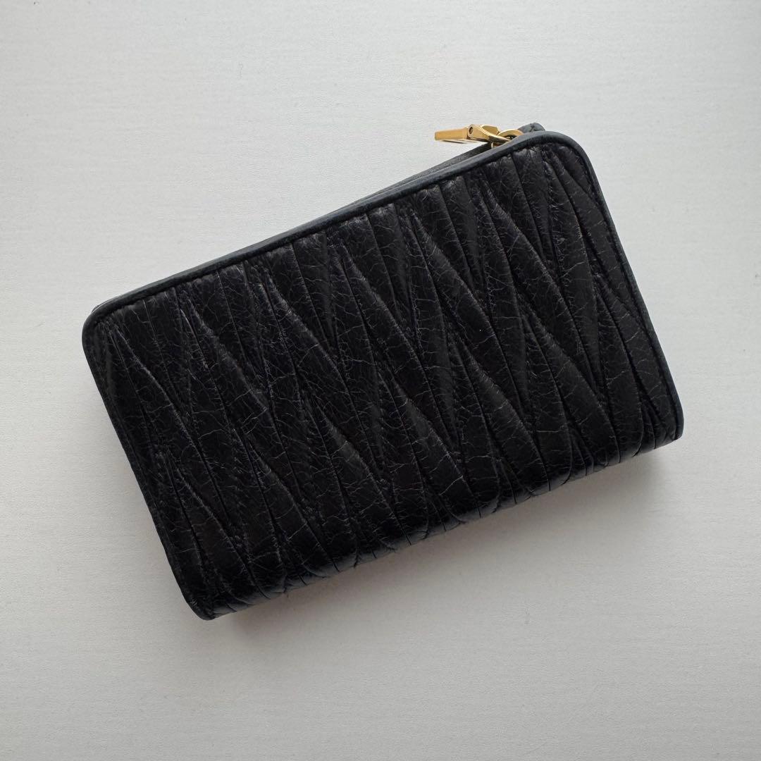 ミュウミュウ MIU MIU 財布 二つ折り財布
