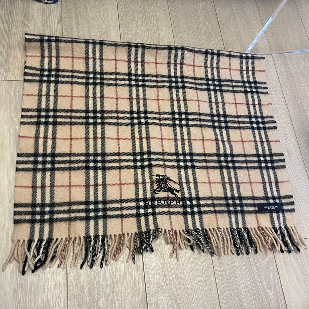 〈美品〉Burberry マフラー ストール バーバリー