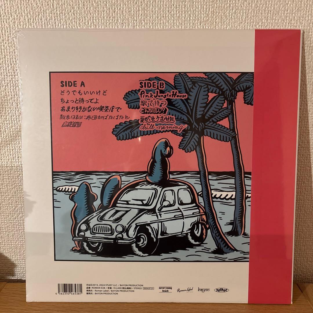 YASHINOKI HOUSE never young beach LPレコード