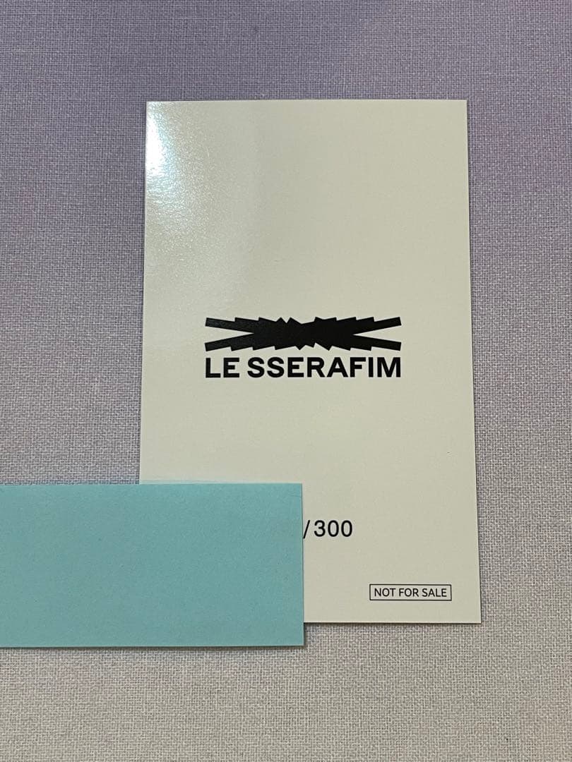 lesserafim ユニバ ラキドロ スペシャル レア トレカ
