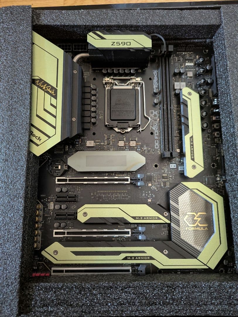 ASRock Z590 OC Formula マザーボード　動作品
