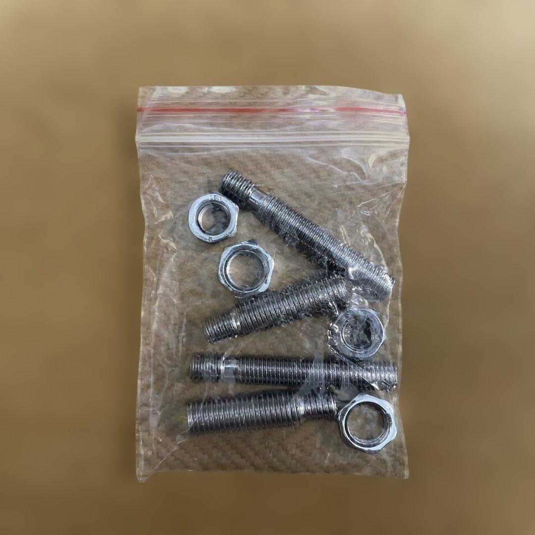 ハーレー用クロームミラー 左右セット(M8)