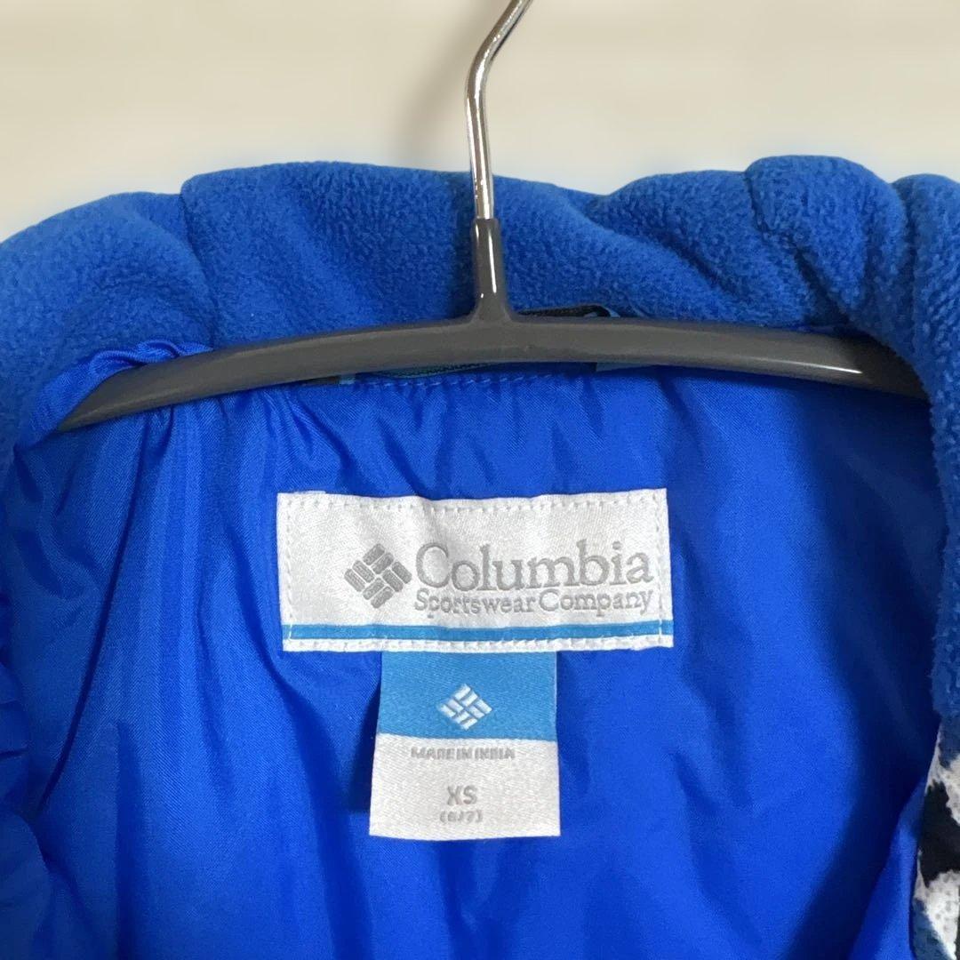 キッズ用　Columbia スノーウェアXS （手袋付き）