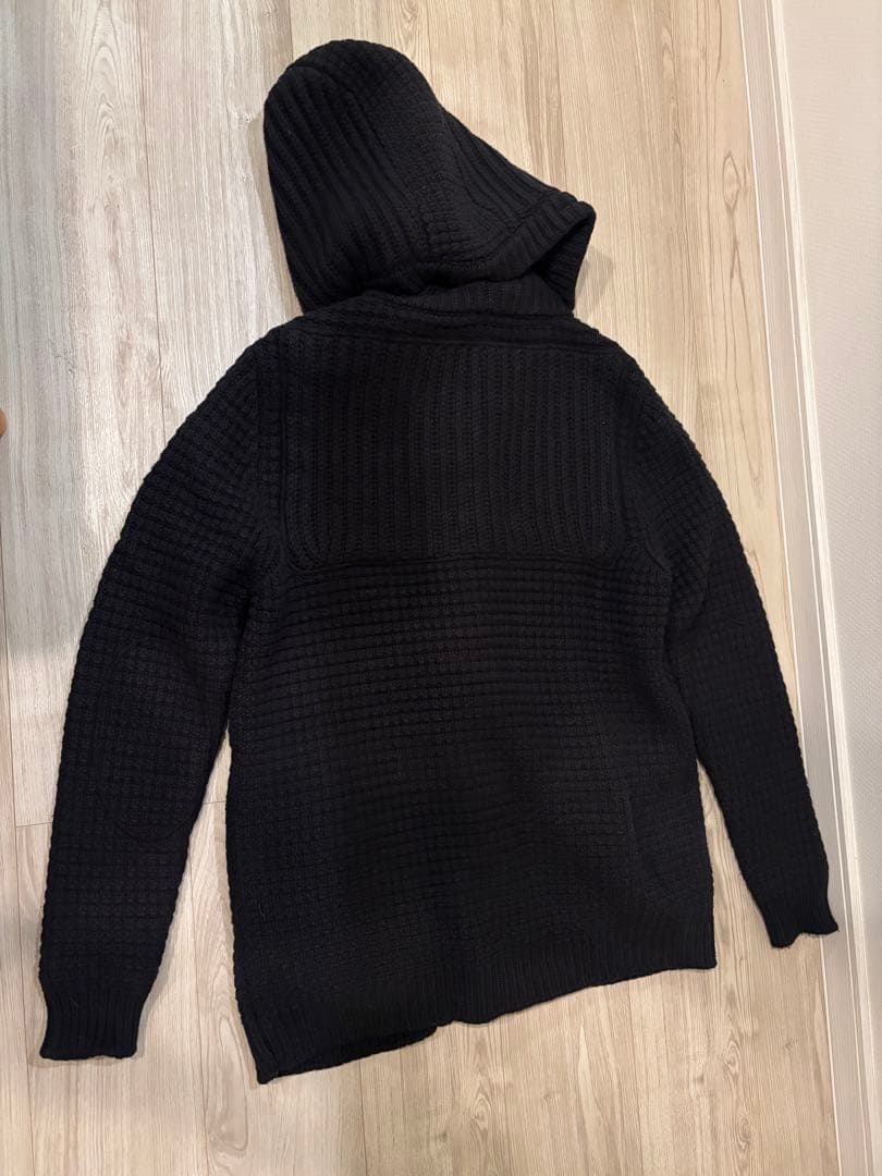 Bark メンズ ニットダッフルコート