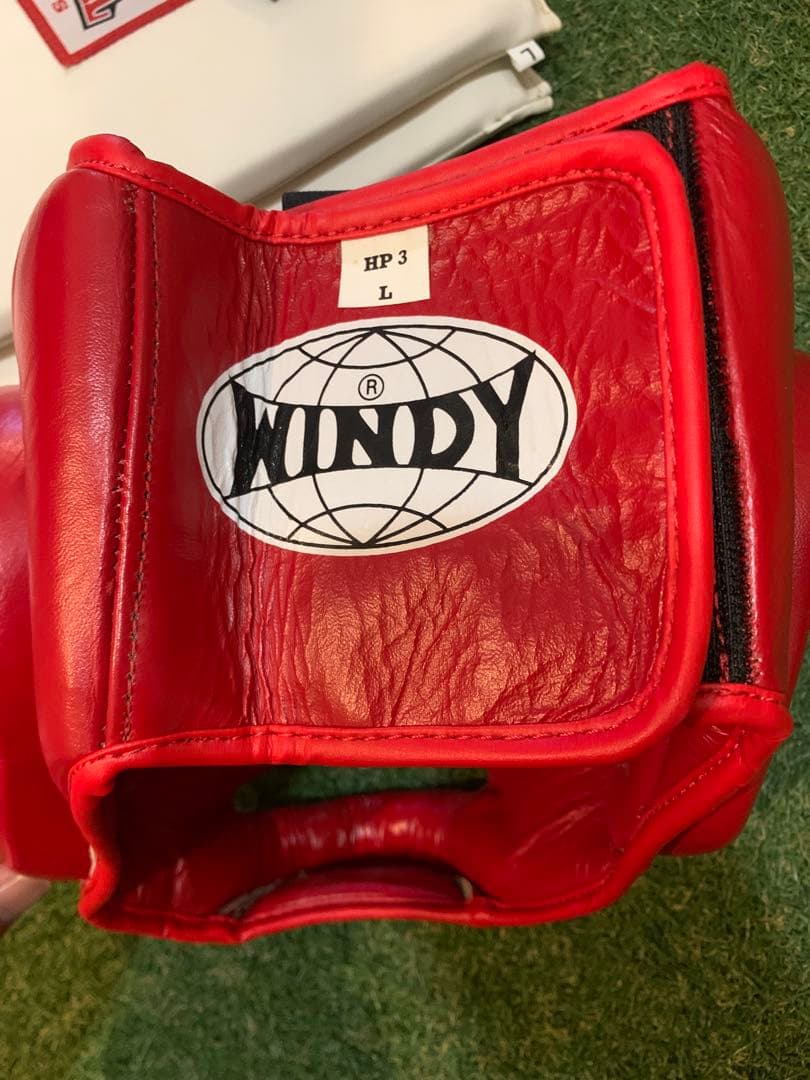 WINDY ヘッドギア レックガード　パンチングミット3点セット