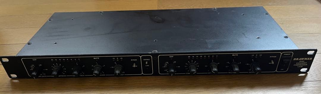 Drawmer コンプレッサー　エフェクター　オーディオ　dj lx20