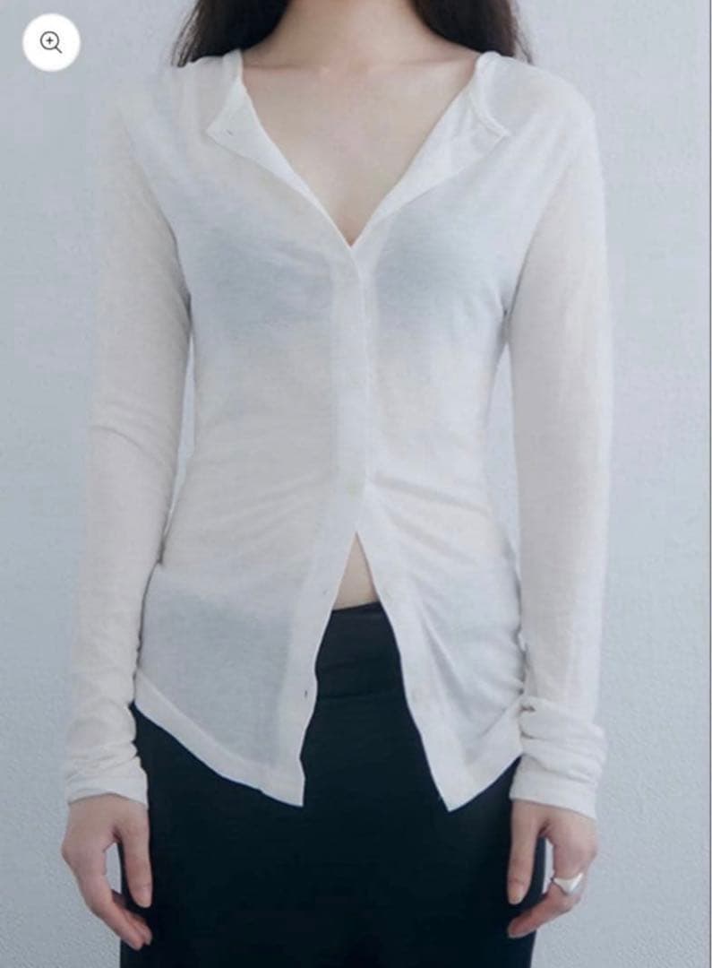 トップス COMME SI STUDIO Tendawool Cardi (Ivory)