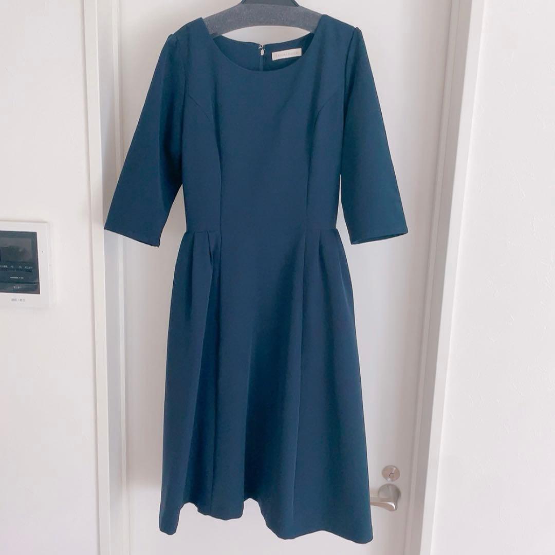 【美品】レジーナリスレ　ワンピース　シェリー　神戸ネイビー　40 Mサイズ