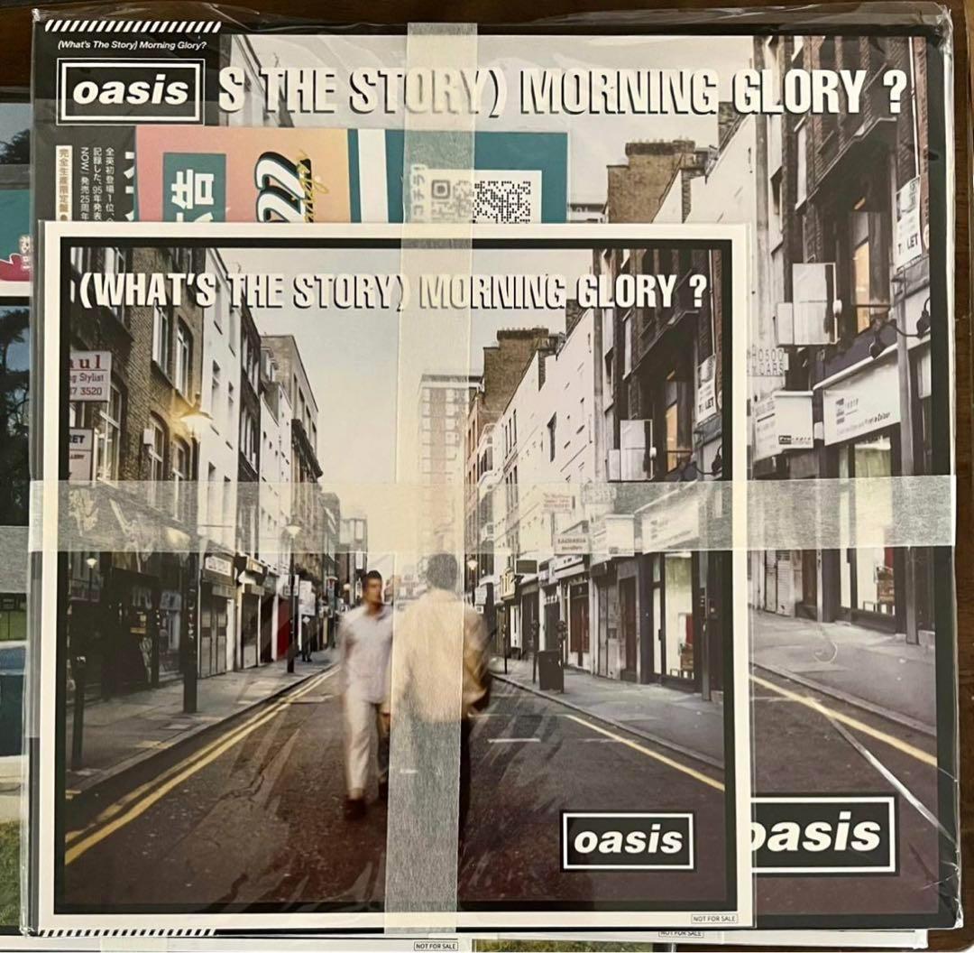Oasis オアシス カラー盤 Be here now, Master plan