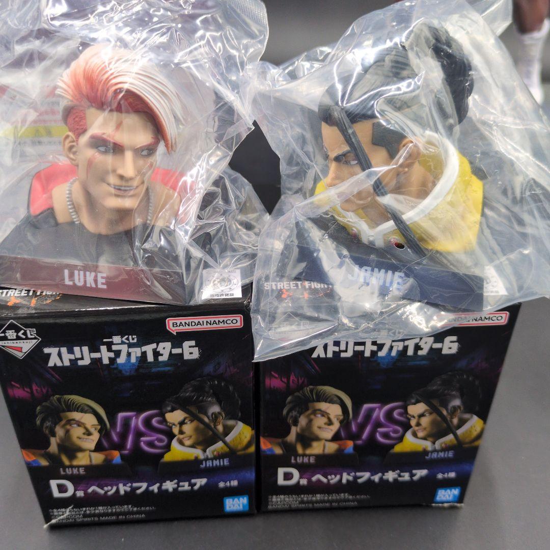 一番くじ ストリートファイター6 A賞 ジュリ　春麗 フィギュア ＆ D賞 2点