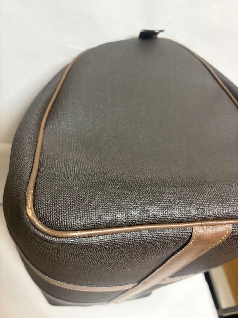 ダンヒル ボストンバッグ PVC レザー 旅行 出張 dunhill