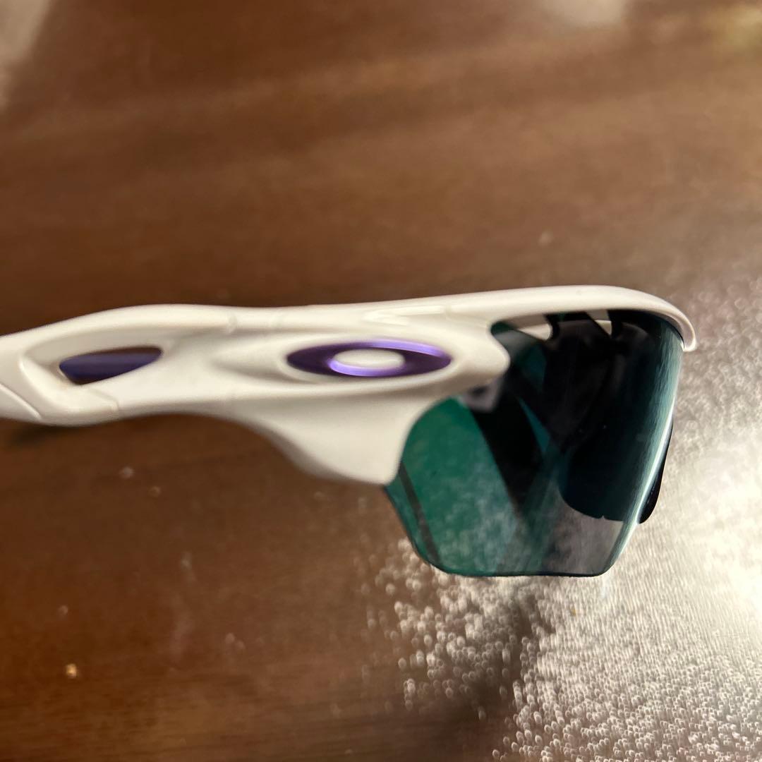 Oakley サングラス ホワイト/パープル