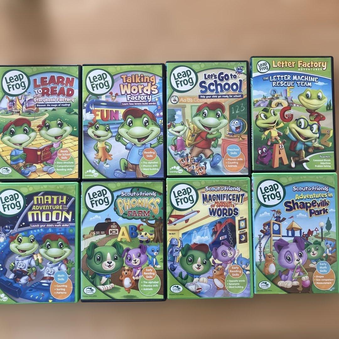 LeapFrog DVD 8枚