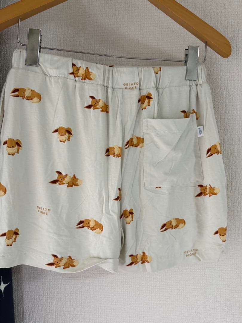 新品 GELATO PIQUE ポケモン イーブイ ルームウェア上下セット